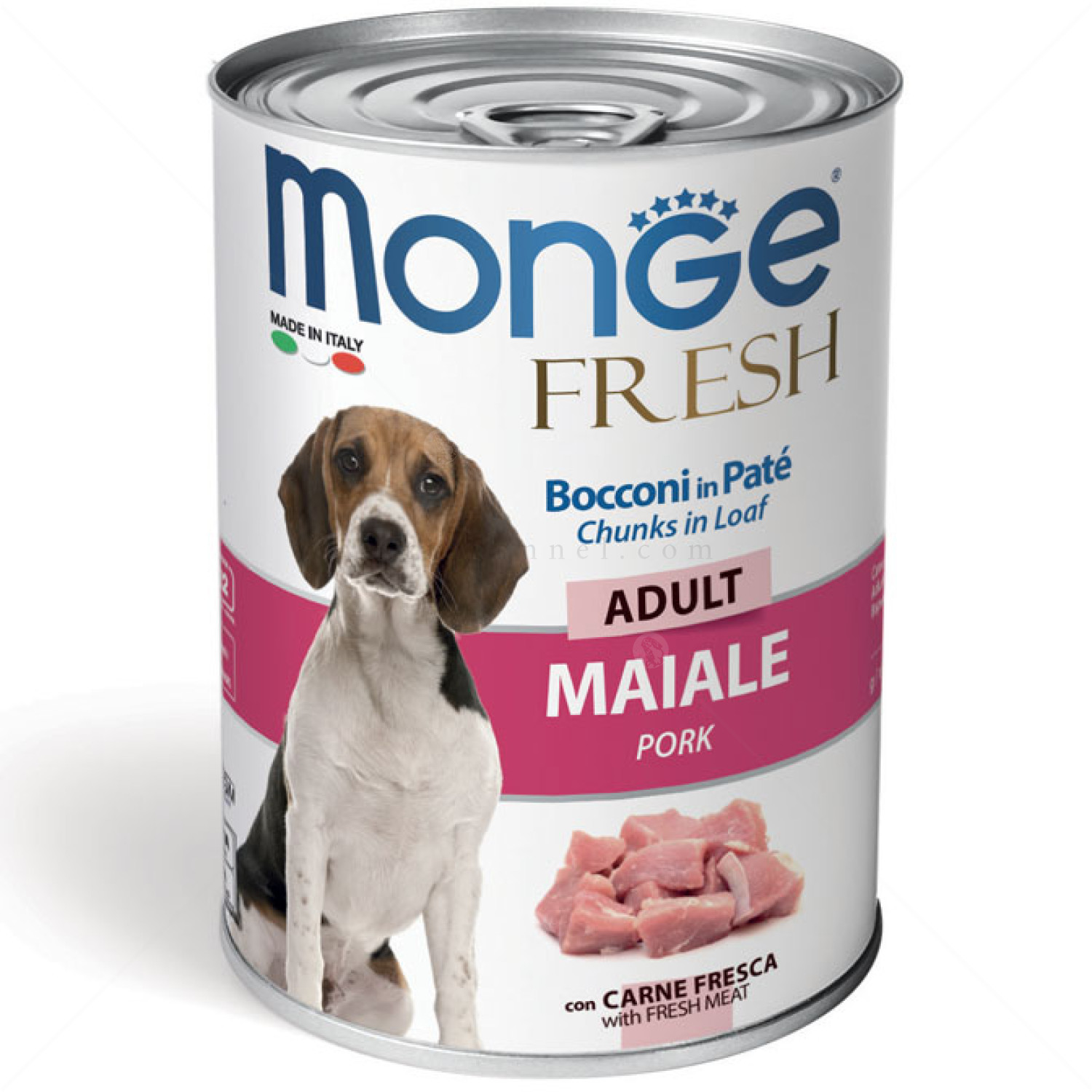 MONGE Fresh Adult 400 гр със свинско месо