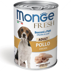MONGE Fresh Adult 400 гр. с пилешко месо