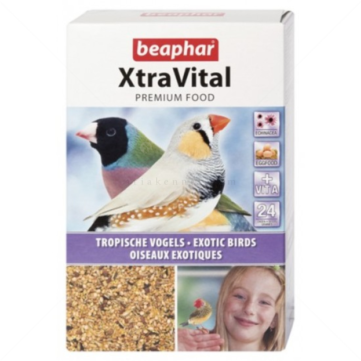 Beaphar XtraVital Premium 500 гр. Храна за тропически птици и финки