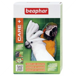 Beaphar Care+ Premium 1 кг. Храна за енергия на папагали и какаду