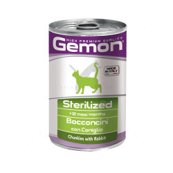 GEMON Sterilized 415 гр. със заешко месо