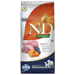 N&D Dog 12 кг. Pumpkin Adult Medium&Maxi Lamb