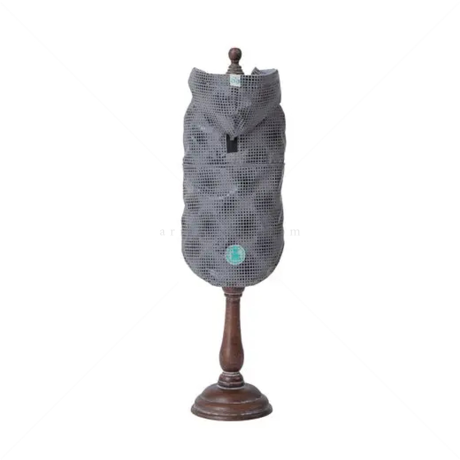 Светлоотразителна грейка с качулка, FREEDOG Abrigo Flash, сива, 15 см