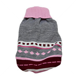 Плетен пуловер поло Модел 41, HAPPY PUPPY, M, 30-32 см