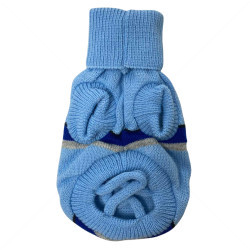 Плетен пуловер за бебета, поло, Модел 61, HAPPY PUPPY, 15-17 см