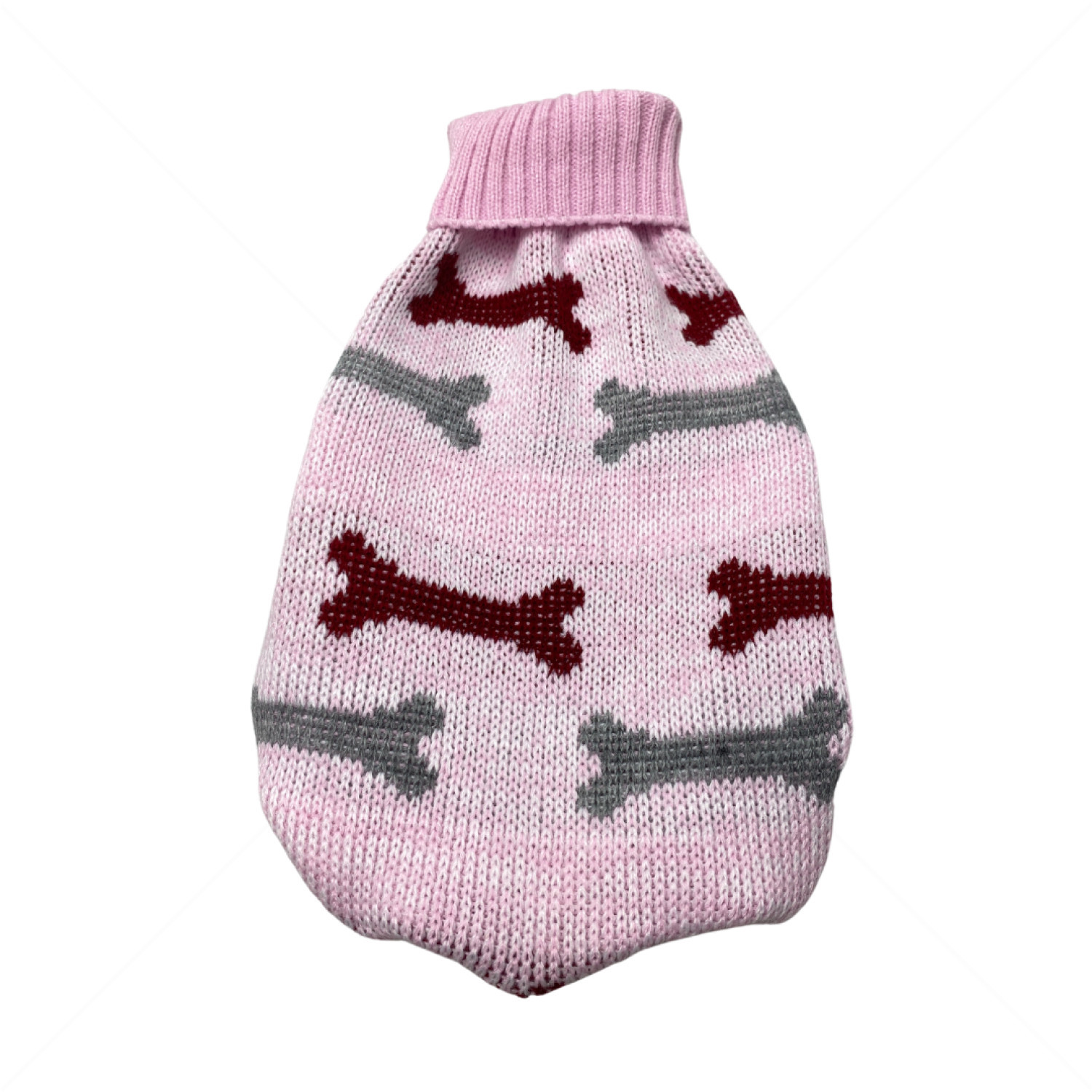 Плетен пуловер поло Модел 33, HAPPY PUPPY, L, 34-38 см