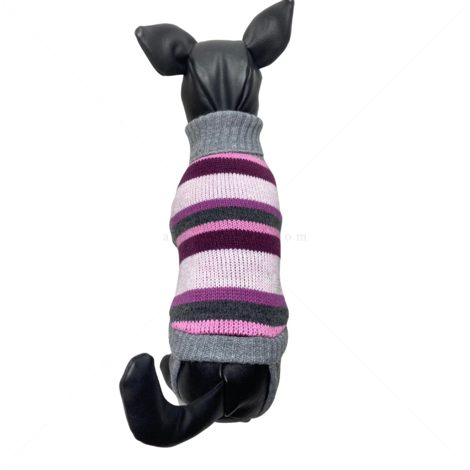 Плетен пуловер поло Модел 37, HAPPY PUPPY, XXS, 18-20 см