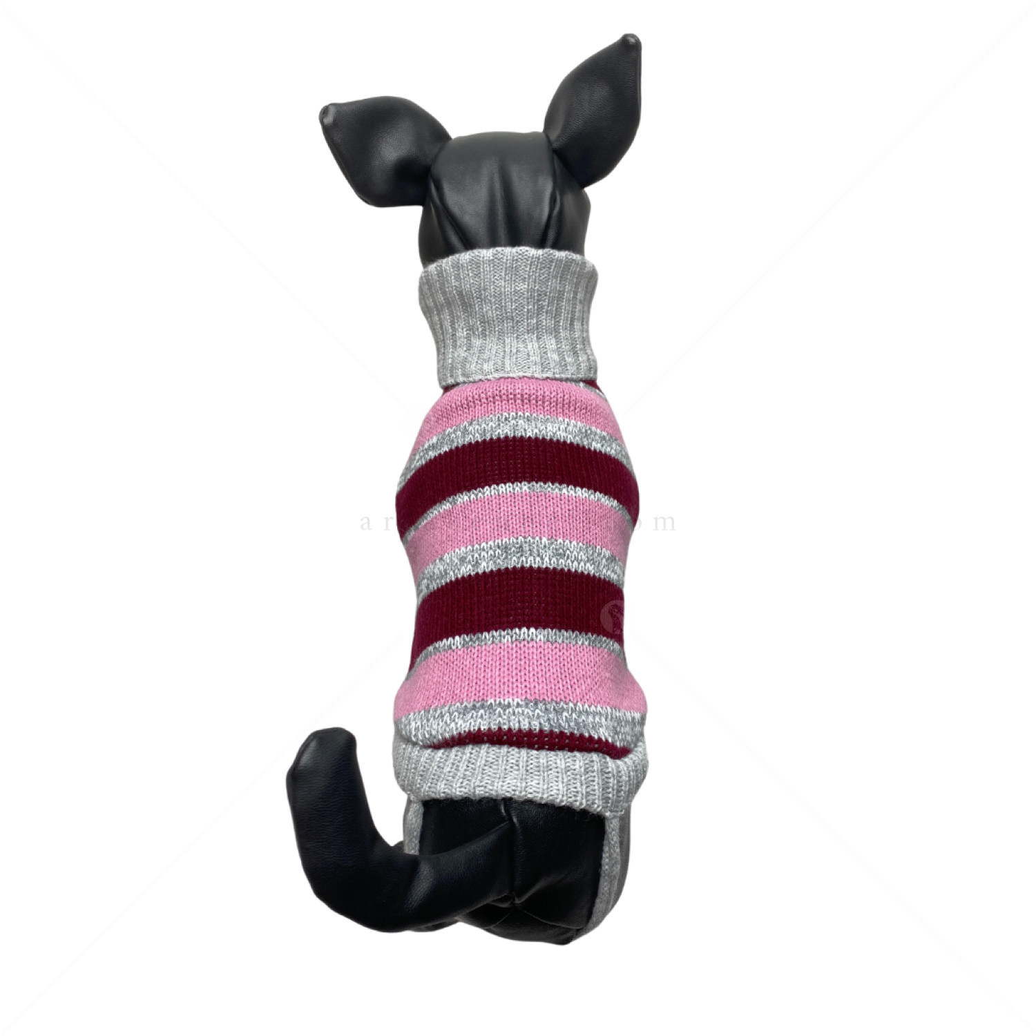 Плетен пуловер поло Модел 38, HAPPY PUPPY, S, 25-28 см