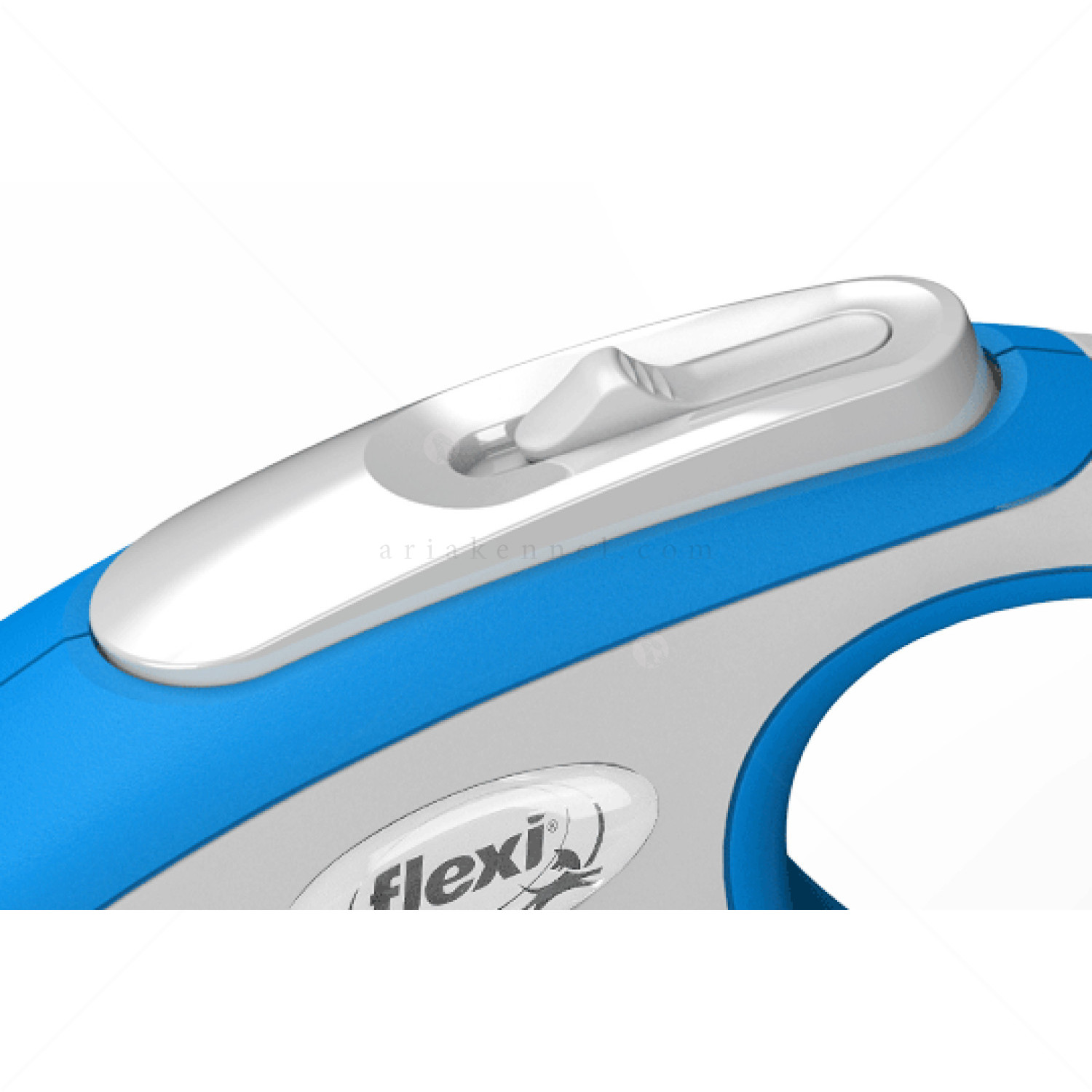 FLEXI Comfort S лента - Автоматичен повод, светлосин