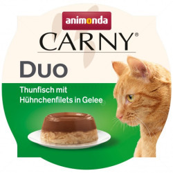 CARNY Лакомство 70 гр. Duo Adult Tuna & Chicken Filet in jelly