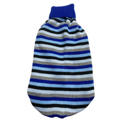 Плетен пуловер поло Модел 74, HAPPY PUPPY, XL, 40-44 см