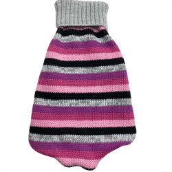 Плетен пуловер поло Модел 75, HAPPY PUPPY, XXS, 18-20 см