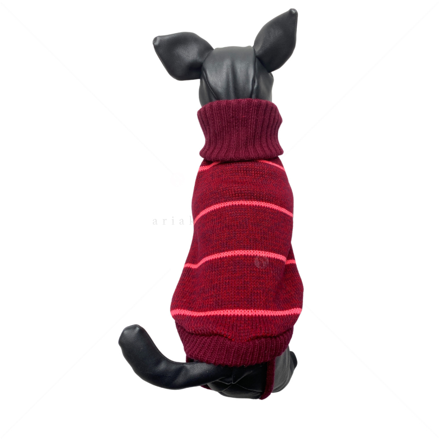 Плетен пуловер поло Модел 56, HAPPY PUPPY, XL, 40-44 см
