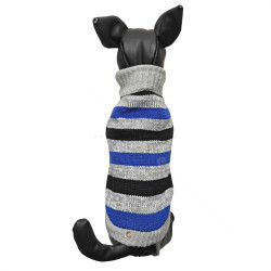 Плетен пуловер поло с дъждобран, размер XS, HAPPY PUPPY, модел 3