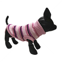 Плетен пуловер поло с дъждобран, размер XS, HAPPY PUPPY, модел 5