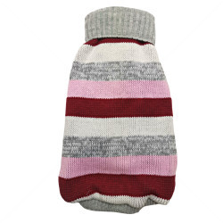 Плетен пуловер поло с дъждобран, размер S, HAPPY PUPPY, модел 9