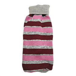 Плетен пуловер поло Модел 81, HAPPY PUPPY, XXL, 46-50 см.