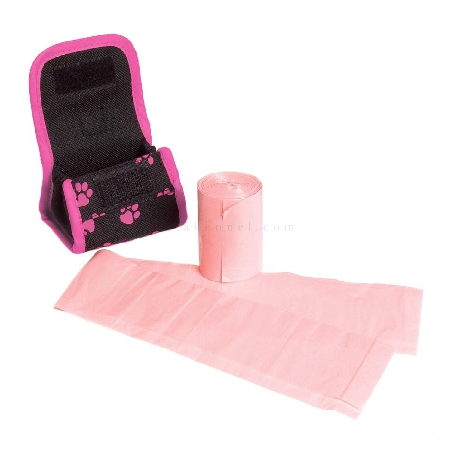 Текстилна чантичка за торбички KARLIE, розова