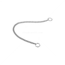 Нашийник - душач за късокосмести кучета NOBBY Chains, метален, 3.0 мм/55 см