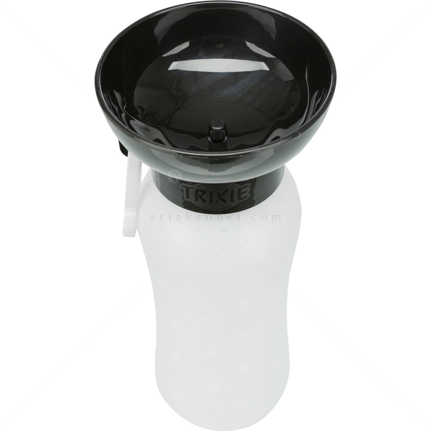 Бутилка с купа за вода, TRIXIE, 0.550 л, черна