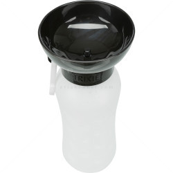 TRIXIE Бутилка с купа за вода, 0.550 л, черна