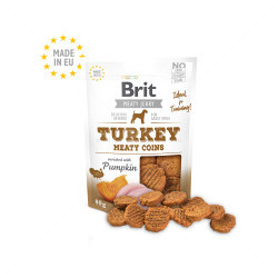 BRIT Jerky Snack 80 гр. – месни кръгчета с пуешко месо