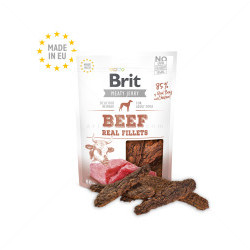 BRIT Jerky Snack 80 гр. – филенца говеждо и пилешко месо