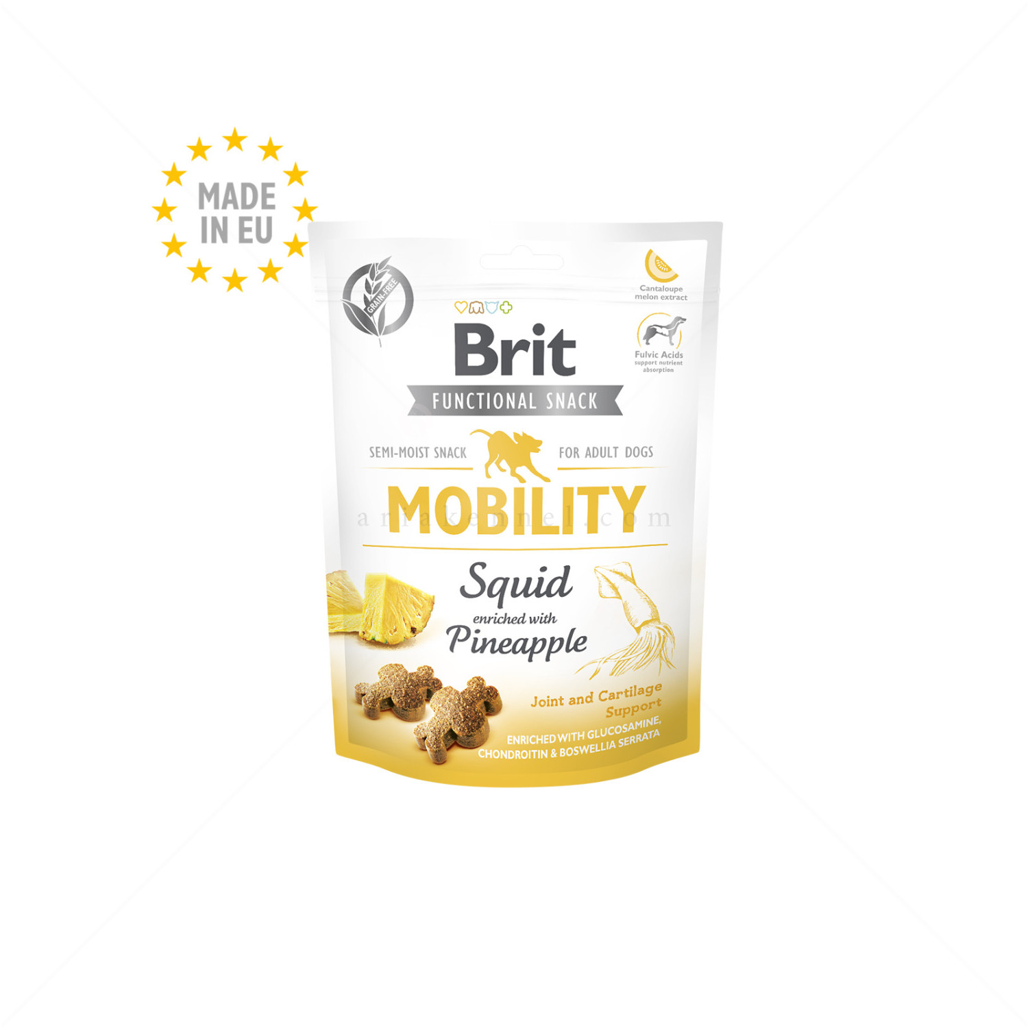 BRIT CARE Functional Snack 150 гр. Mobility Squid
