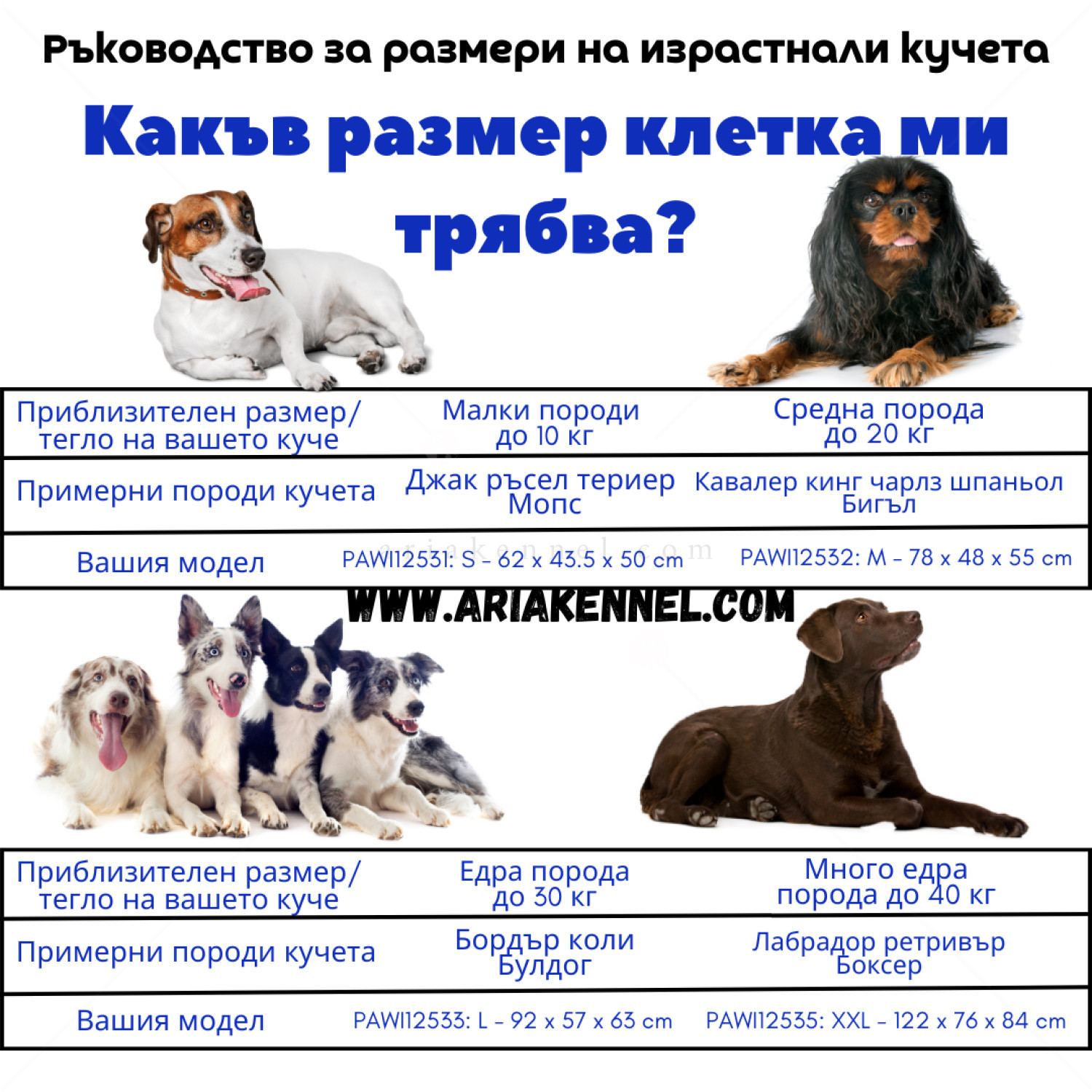 Метална клетка PAWISE, S