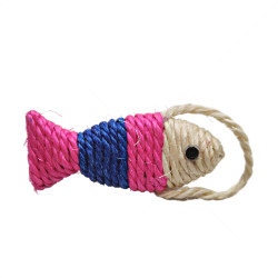 Рибка от сизал MINA PET, многоцветна