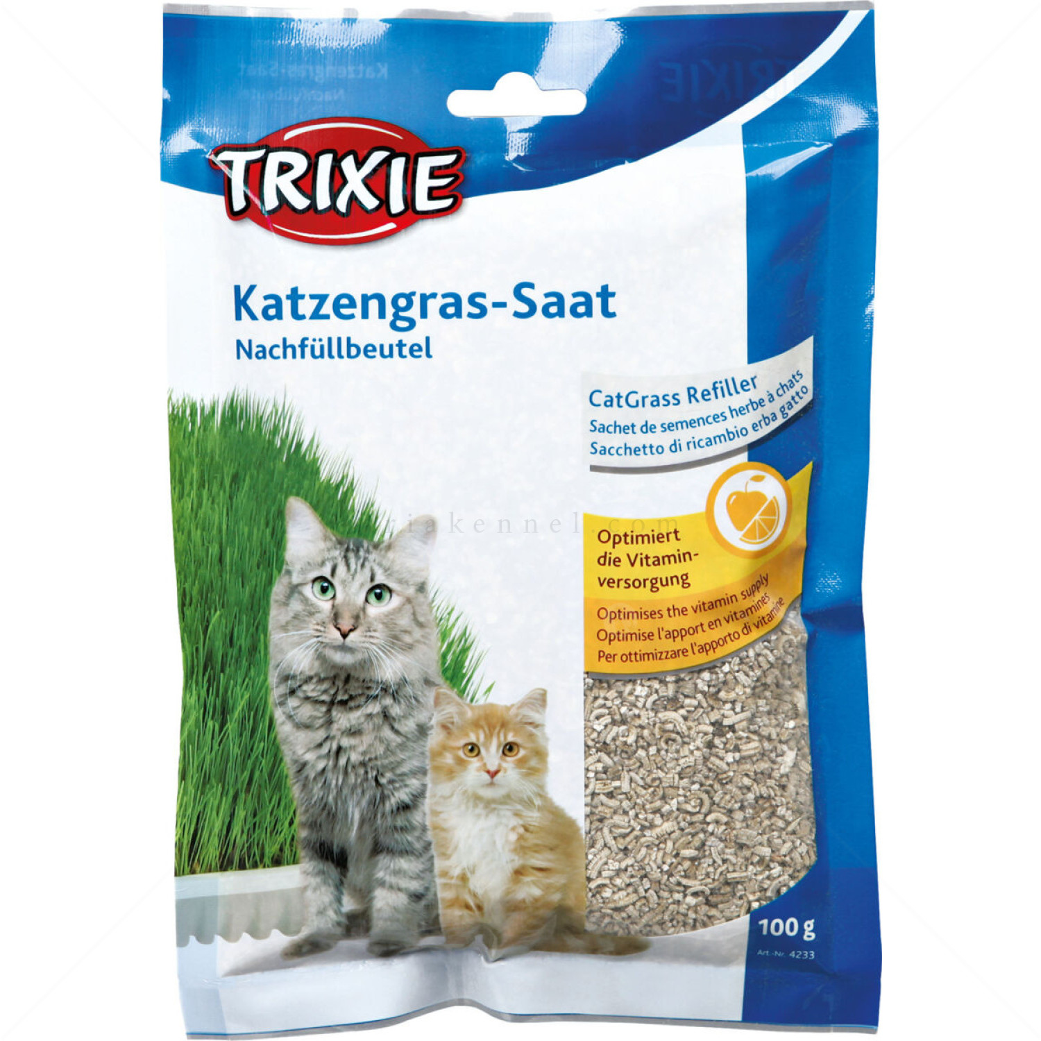 TRIXIE Softgras Refiller Мека трева за котки