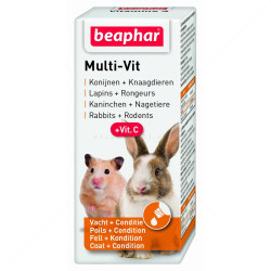 Мултивитамини + витамин C BEAPHAR Multi-Vit 20 мл.