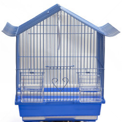 Клетка за малки птици MINA PET, синя