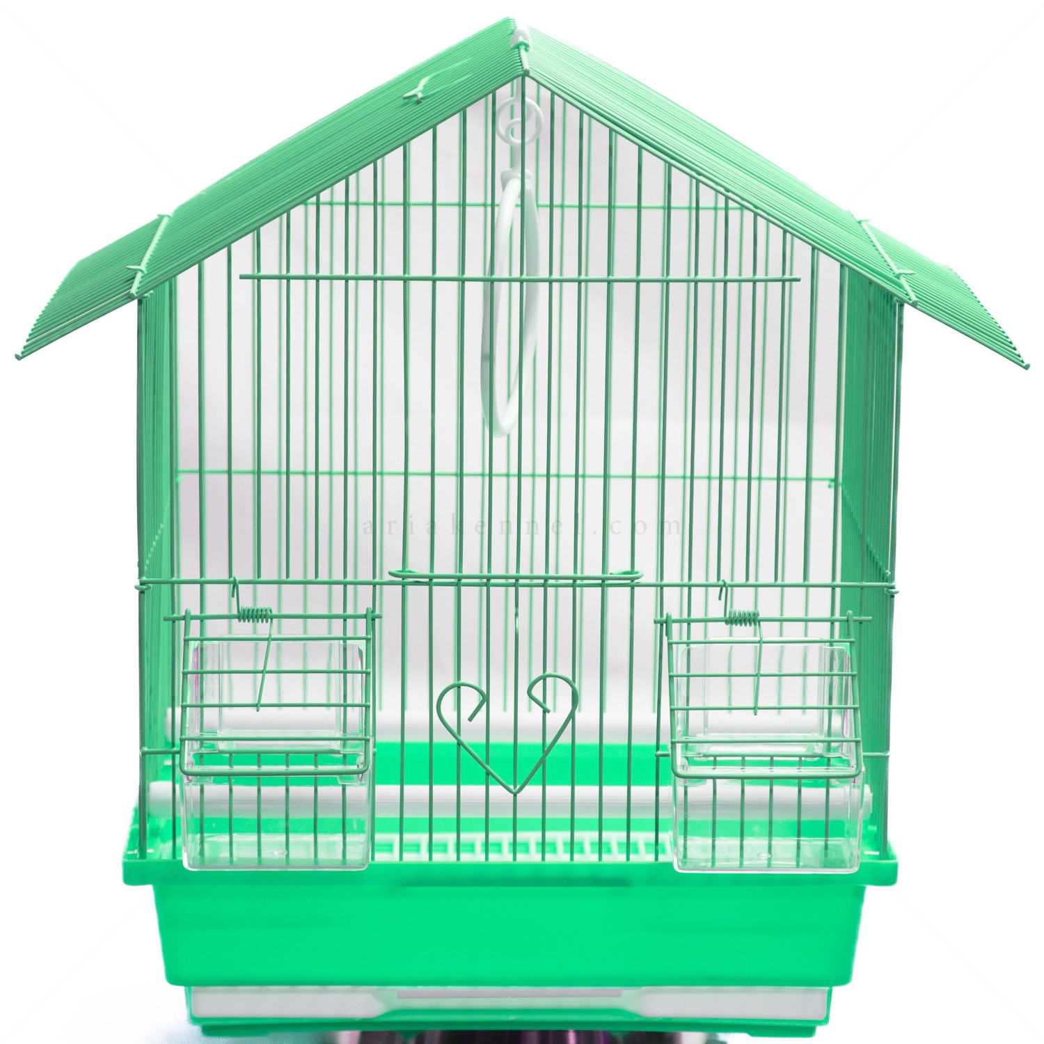 Клетка за малки птици MINA PET, зелена