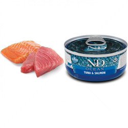 N&D Cat Ocean Tuna&Salmon 70 гр