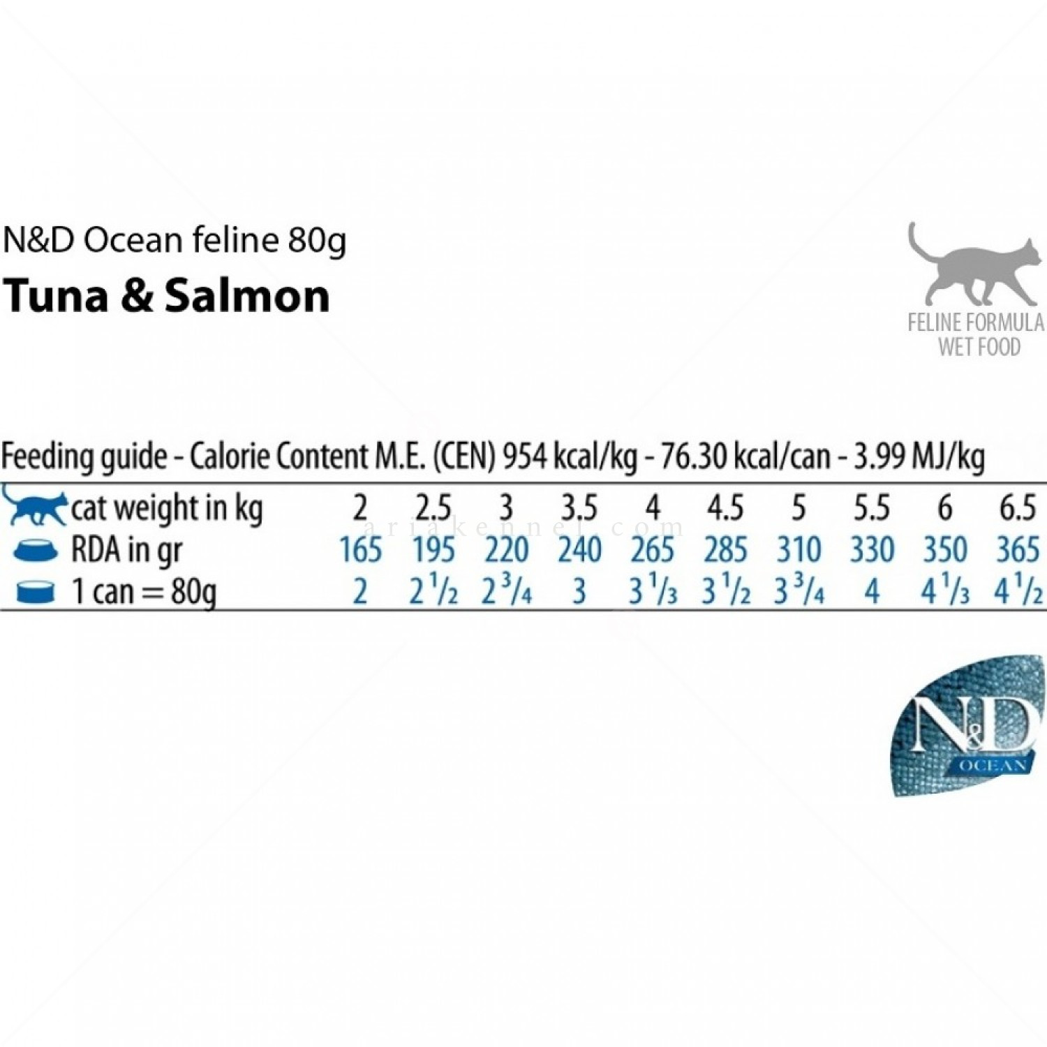 N&D Cat Ocean Tuna&Salmon 70 гр