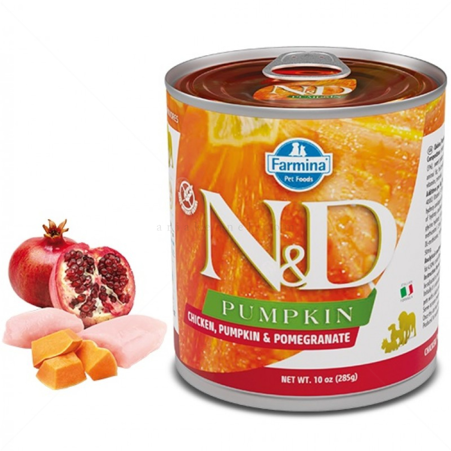 N&D Dog 285 гр Chicken, pumpkin and pomegranate