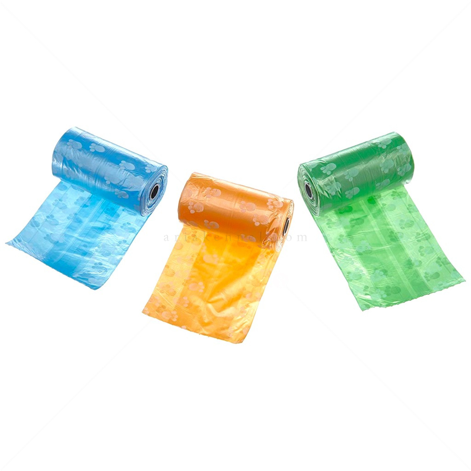 Торбички PAWISE микс цветове, 3 броя ролки