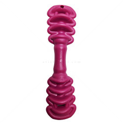 Гумена кучешка играчка, GEORPLAST Geotoy Long, розова