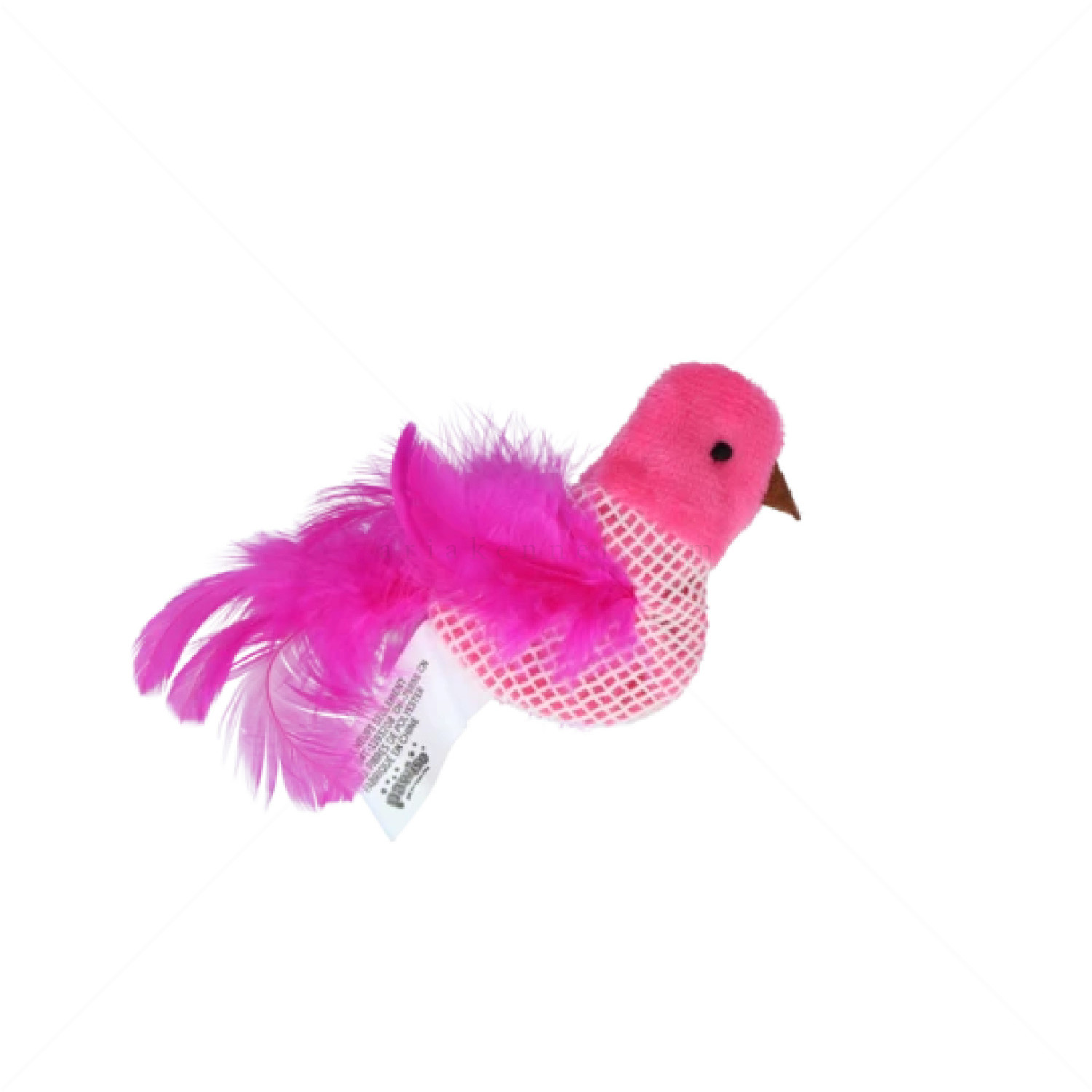 Птичка с перца и добавена котешка билка PAWISE, розова