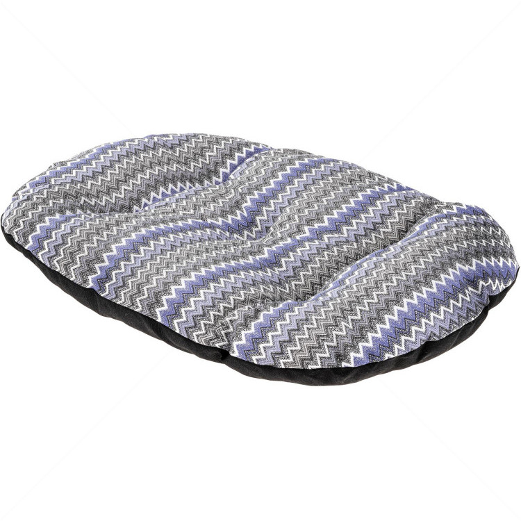 FERPLAST Relax - памучна възглавница, зиг заг, лилава