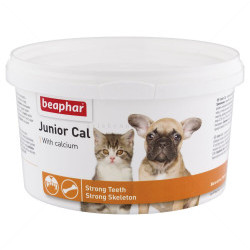 Калций на прах за подрастващи кученца и котенца BEAPHAR Junior Cal