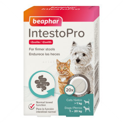 Таблетки за подобряване на чревната микрофлора BEAPHAR IntestoPro за котки над 1 кг и кучета до 20 кг