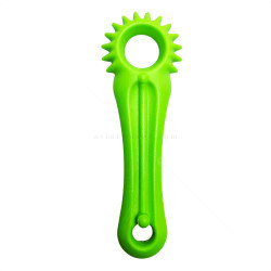 Гумена кучешка играчка, GEORPLAST Geotoy Long, зелена