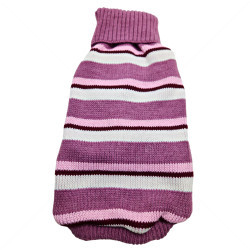 Плетен пуловер поло, размер M, HAPPY PUPPY, модел 108