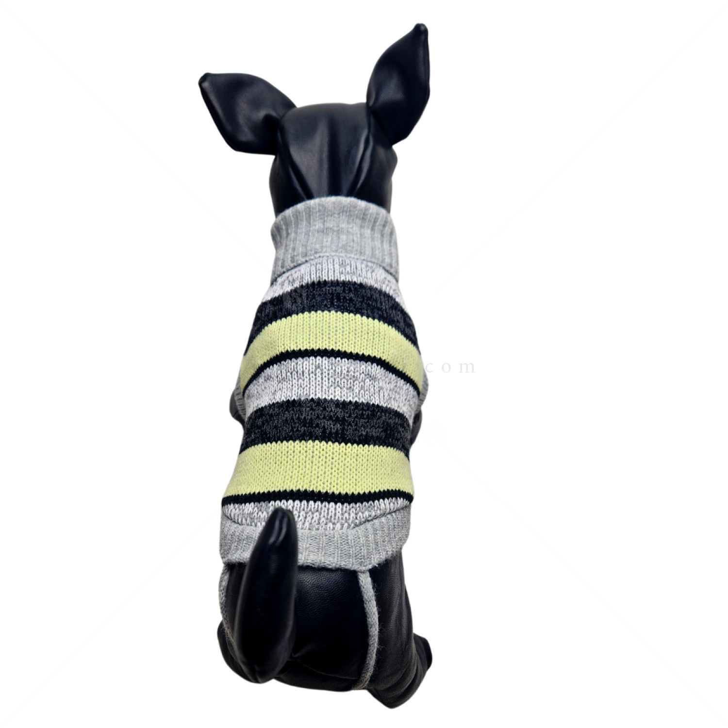 Плетен пуловер поло с дъждобран, размер XXS, HAPPY PUPPY, модел 32