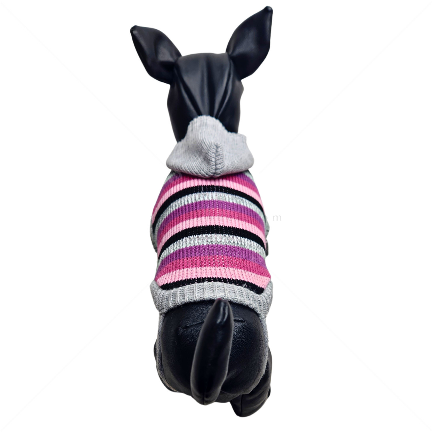 Плетен пуловер с качулка, размер XXS, HAPPY PUPPY, модел 39