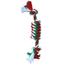 Играчка от памучно въже, ANIPRO, вързан кокал с намотка