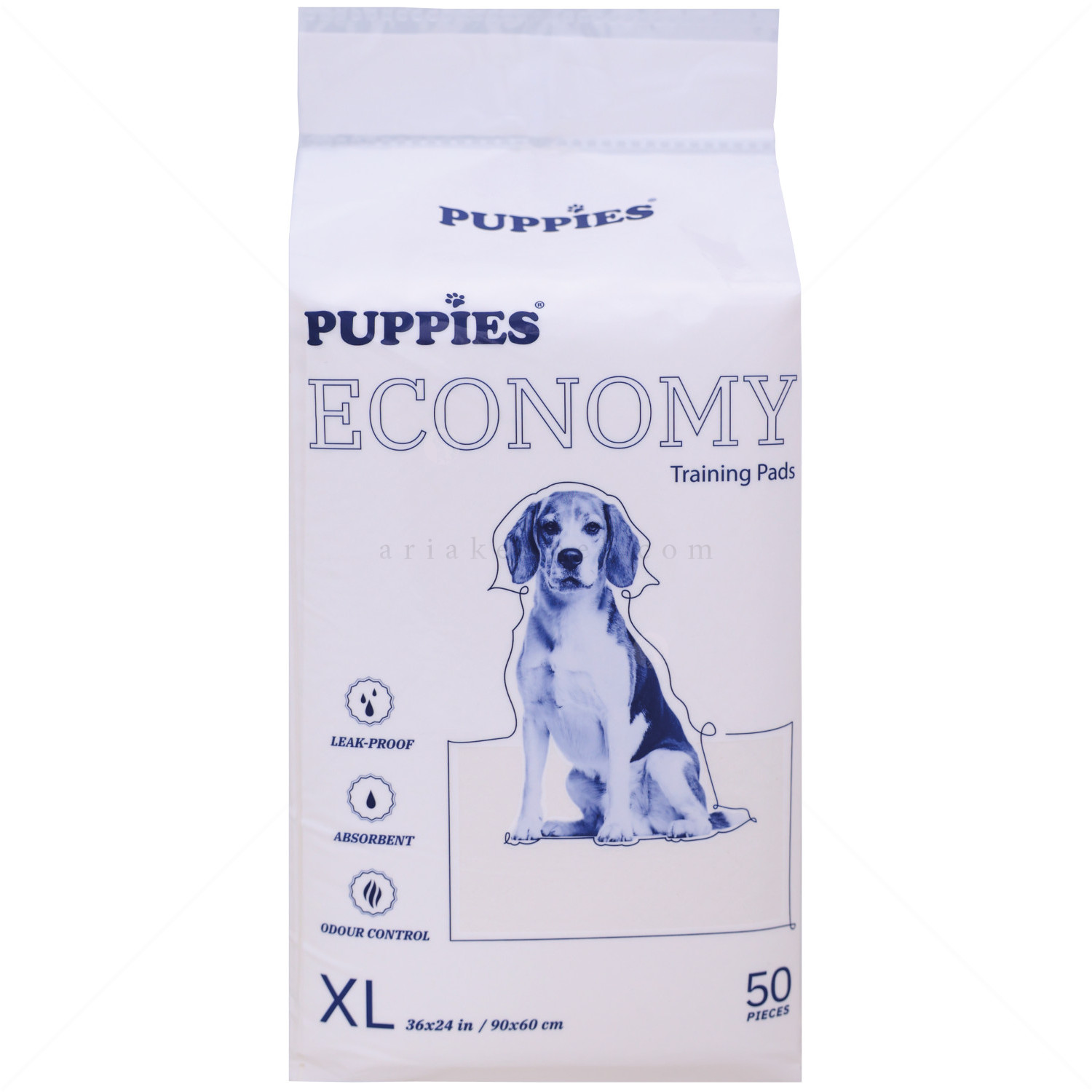 Хигиенни подложки/Пелени за кучета, размер XL, PUPPIES Economy