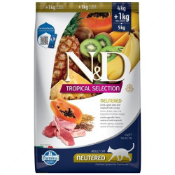 N&D Cat Tropical Selection Lamb Neutered - 5 кг